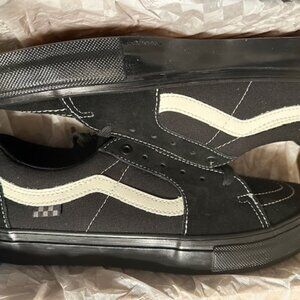 Vans SK8-Low Pro - Blackout/Marshmellow (10.5 Mens)